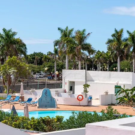 Rooftop Pamro - Private Jacuzzi - Fitness Area - Free Wifi - Air Conditioner - Pool - Modern & Comfortable - Sunnygolf Maspalomas (Gran Canaria)